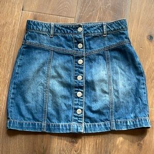 Gap denim skirt